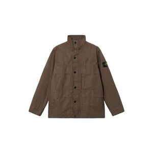 Stone Utility Field Jacket With Glossy Rubberized Coating - NWT